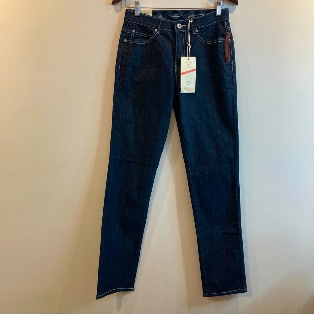 LOIS Sz 28 Gigi Slim  Comfort Waist Slim Regular Rise Jeans NWT